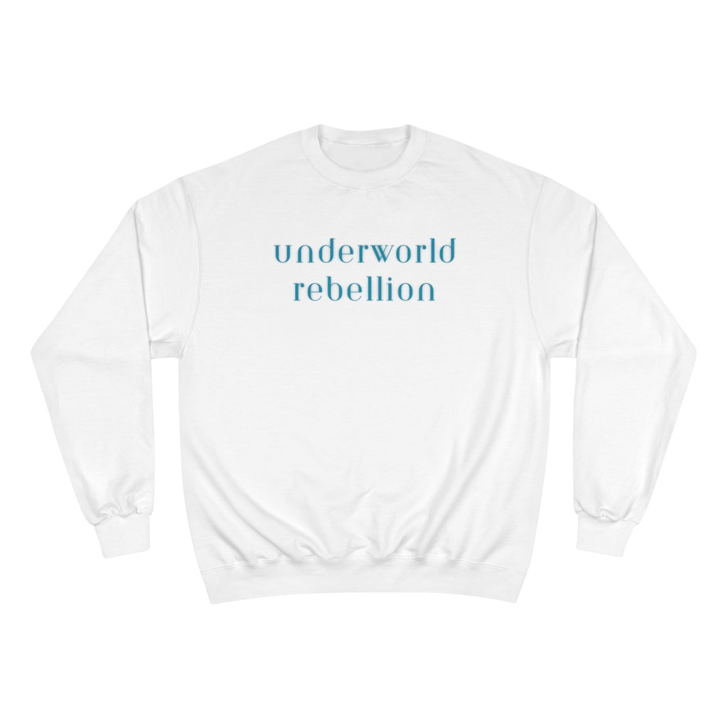Underworld Rebellion Sweatshirt — Minimalist Gothic Crewneck