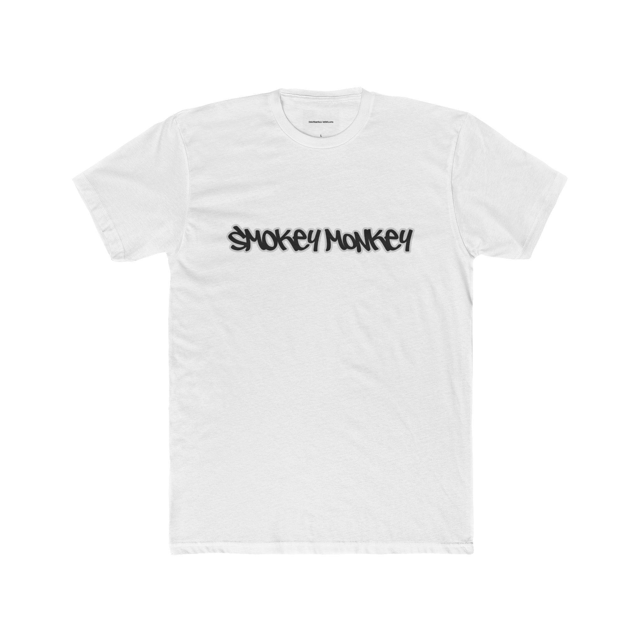 Smokey Monkey Graphic Tee — Streetwear Logo T-Shirt